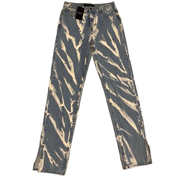 Nwt Lioness Alabama Jeans Tie Dye Denim Designer - Picture 1 of 15